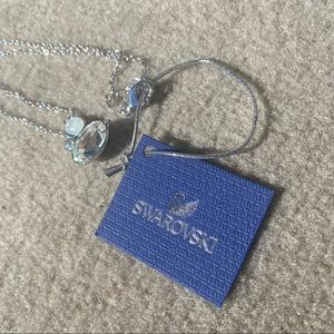 Swarovski Crystal 3 stone Necklace